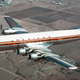 A Douglas DC-6B flown by Western Airlines, photographed in 1956 (Author unknown)